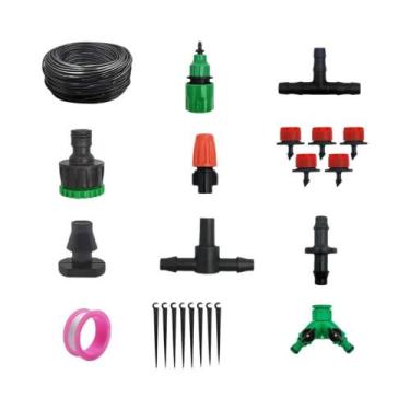 Imagem de Sistema De Irrigação Por Gotejamento Para Economia De Água, Kit De Reg