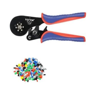 Imagem de Alicate De Crimpagem Para Terminais Tipo Ferrule De Grande Alcance 0.0