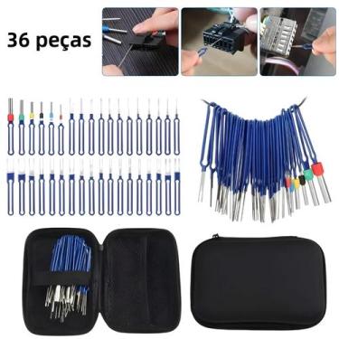 Imagem de Kit De Ferramentas Para Remoção De Terminais De Fios Automotivos 18-36