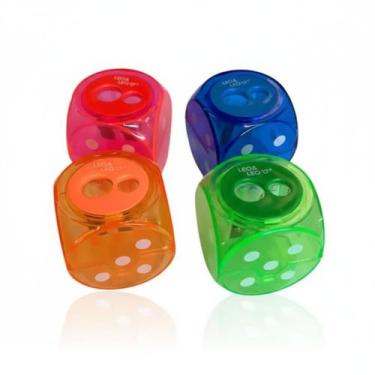 Imagem de Apontador com Depósito Duplo Unidade Cores - Leonora - leo&leo