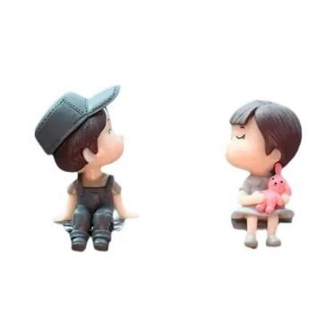 Imagem de Acessórios De Decoração Para Carro Com Casais Românticos Em Balão, Pre