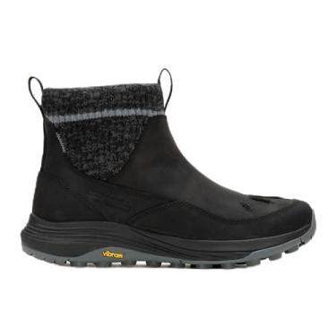 Imagem de Merrell Bota de inverno feminina Siren 4 Thermo Chelsea impermeável, Preto/branco, 36 BR