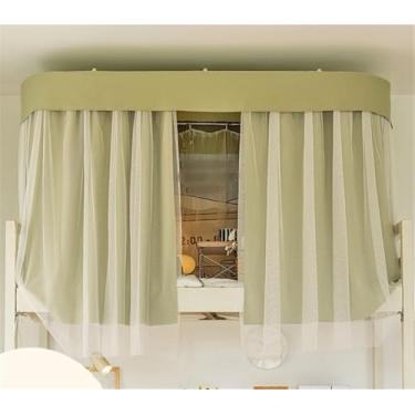 Imagem de Barraca de beliche de malha respirável, cortina de cama estilo princesa para crianças, design leve e elegante, perfeita para festas do pijama e brincadeiras