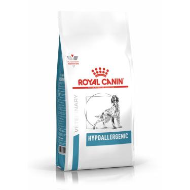 Imagem de Ração Seca Veterinary Diet Hypoallergenic para Cães Adultos com Sensibilidades Alimentares 10Kg Royal Canin