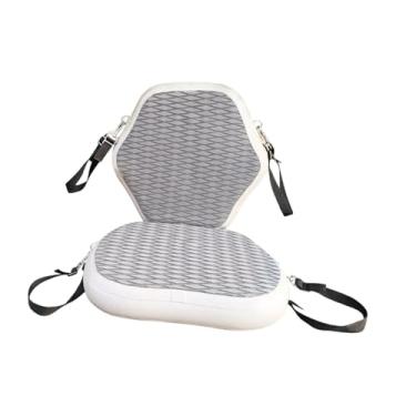 Imagem de Dynwave Assento inflável para caiaque, confortável, acessório versátil, ajustável, peças para caiaque, assento para prancha de stand up paddle com apoio para