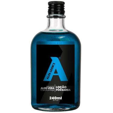 Imagem de Loção Pós Barba Refrescante Menthol Alfa Looks 240 ml - Alfa Look's
