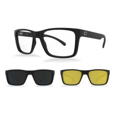 Imagem de Armação Óculos de Grau +2 Clip On Hb Switch 3 0472 54