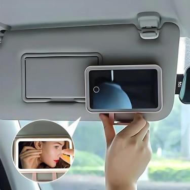 Imagem de Espelho De Maquiagem LED Recarregável Para Mulheres E Meninas, Espelho