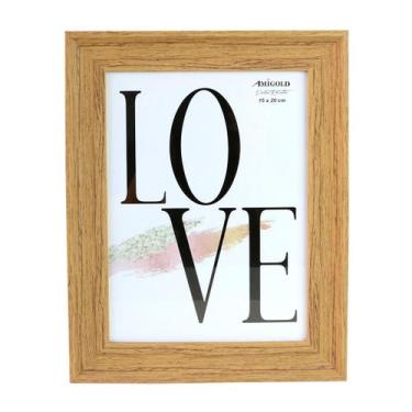 Imagem de Porta Retrato De Plástico 15x20cm - Amigold, B