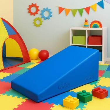 Imagem de Rampa Piramidal D33 Para Desenvolvimento Motor E Psicomotor – Ideal Para Atividades Infantis, Clínicas E Reabilitação