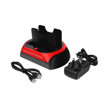 Imagem de Dock Universal Para Disco Rígido 2.5 3.5 IDE SATA Com Portas Serial E 