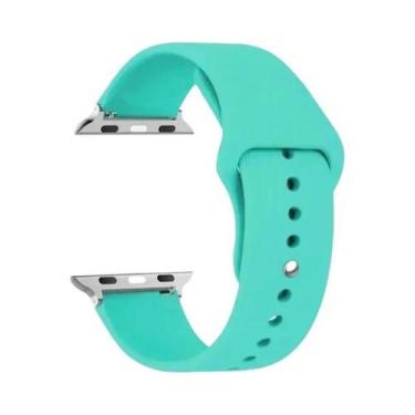 Imagem de Pulseira De Silicone Para Apple Watch Série 7 6 5 4 3 SE 8 Ultra 38mm 