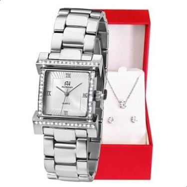 Imagem de Relógio Champion Ana Hickmann Analógico Aço Prata AH28179Q-Feminino