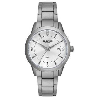 Imagem de Relógio Seculus Masculino 44250G0SVNT1 Titânio-Masculino