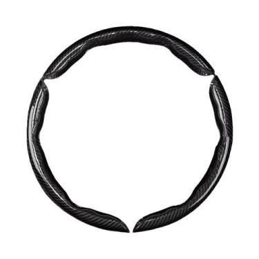 Imagem de Capa Universal Antiderrapante Para Volante De Carro Em Fibra De Carbon