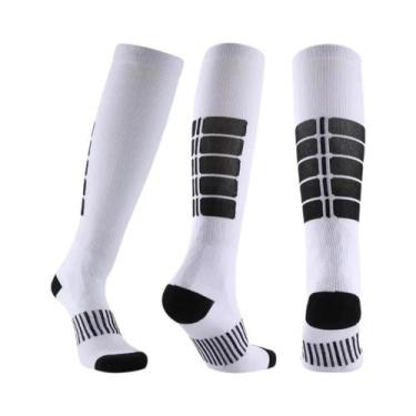 Imagem de Meias De Compressão Pretas Para Varizes, Uso Médico, Enfermagem E Espo