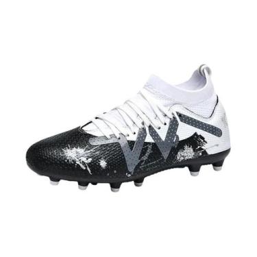 Imagem de Chuteiras Unissex Modernas De Cano Alto Em Quatro Cores Com Travas TF 