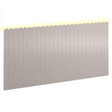 Imagem de Painel Decorativo Farm 225x109x37 Cm Cinza Com Led - Matic - MATIC MÓV