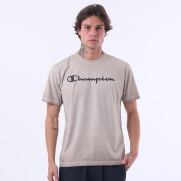 Imagem de Camiseta estonada champion life script ink, P