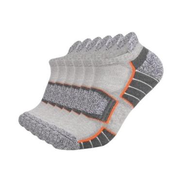 Imagem de Meias De Caminhada Masculinas Antiderrapantes Com Sola De Tecido Atoal