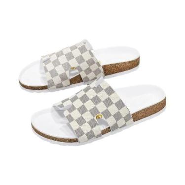 Imagem de Chinelos  Masculinos Confortáveis Ultra-Leves Minimalistas Para Praia 