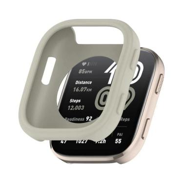 Imagem de Capa De Silicone Macia Para Smartwatch Amazfit Bip 6, Protetor Oco Con