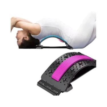 Imagem de Esticador De Costas Multi-Nível Para Alívio Da Dor Nas Costas, Suporte