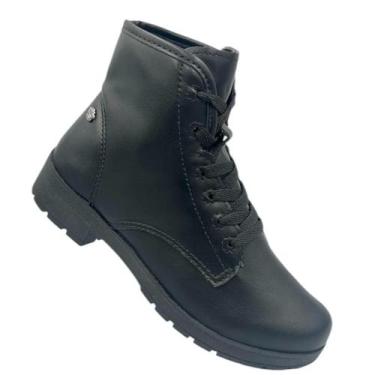 Imagem de Bota Pink Cats Dakota Infantil Feminina Menina Botinha Brilho Coturno 