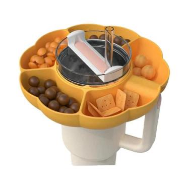 Imagem de Tigela De Silicone Reutilizável De 40oz Para Suporte De Copo Stanley, 