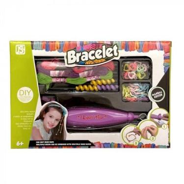 Imagem de Micangas - Kit de Pulseiras com Maquina de Tranca - Dit Rope Bracelet 