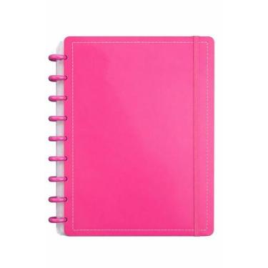 Imagem de Caderno Inteligente Disco Grande Ping G 60 Folhas Reposicionáveis Capa