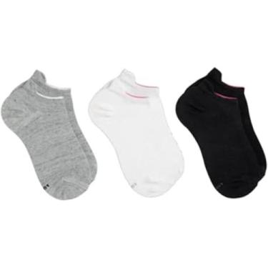 Imagem de Kit 03 Meia Cano Curto Lupo Feminino 04536-089 Tamanho:34-39Cor:Branco