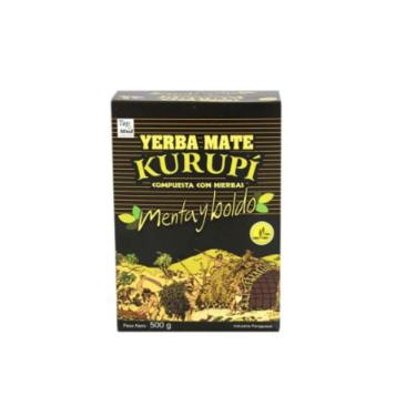 Imagem de Erva Mate para Tereré Menta y Boldo 500 gramas - Kurupí