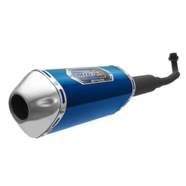 Imagem de Escapamento Pro Tork Mini 3 Biz C-125 2009 À 2020 Flex Curva Preta, AZ