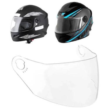 Imagem de Viseira Capacete Pro Tork New Liberty 4 / R8 + Botão Reparo - POLIVISO