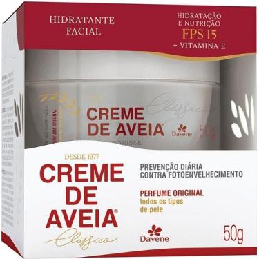 Imagem de Creme de Aveia Davene Hidratante Facial 50g