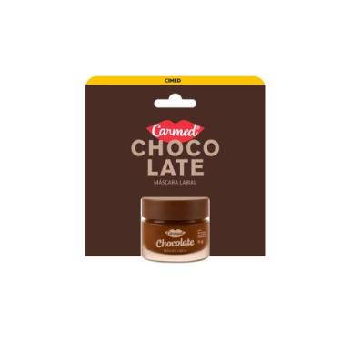 Imagem de Carmed Chocolate Máscara Labial Hidratrante Manteiga de Karité e Vitam