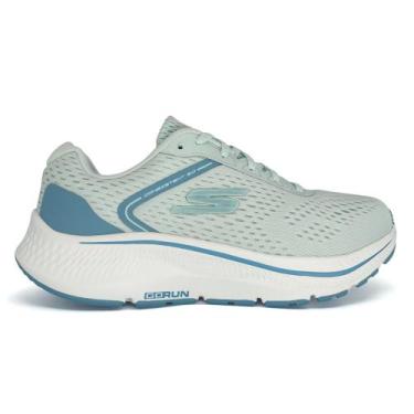 Imagem de Tênis Skechers Feminino Go Run Consistent 2.0 Treino Corrida, Verde cl