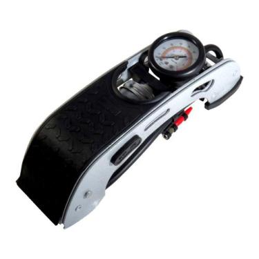 Imagem de Bomba de Ar Pedal Para Encher Pneu Carro Moto Bike Premium Encher com 
