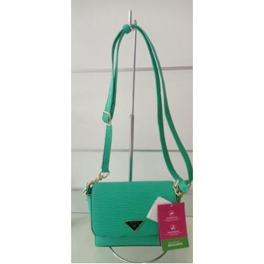 Imagem de Bolsa transversal feminino verde - DONA BIJU
