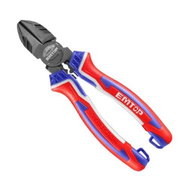 Imagem de Alicate Corte Diagonal Alta Alavancagem 7 Pol. 180mm Cr-v - EMTOP