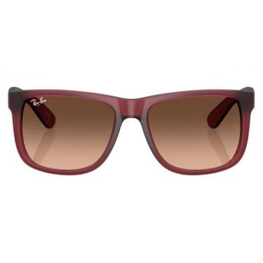 Imagem de Óculos De Sol Ray Ban Rb4165 6815a5 55 Justin Color violeta Original
