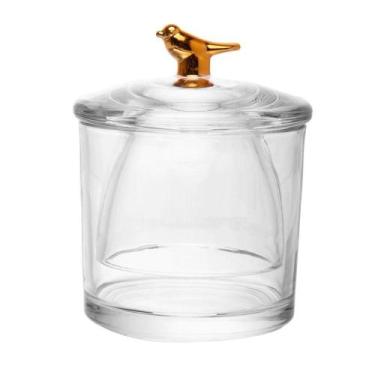 Imagem de Manteigueira Francesa Golden Bird Cristal - Wolff