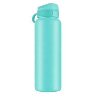 Imagem de Garrafinha de Água Tampa Emborrachada com Alça 1LT Colors Academia Tre