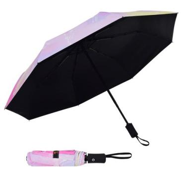 Imagem de Guarda-chuva de viagem SY COMPACT à prova de vento automático rosa