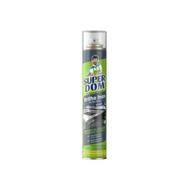 Imagem de Brilha Inox Aerossol Super Dom 250ml Dom Line Limpa Protege Alumínio E