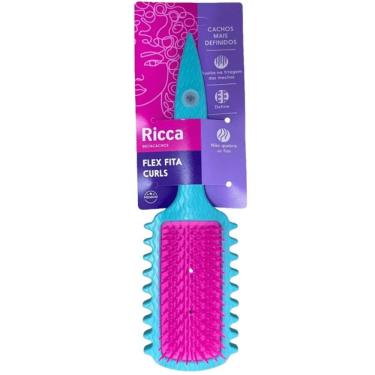Imagem de Escova Ricca Flex Fita Curls Azul Nº 2445