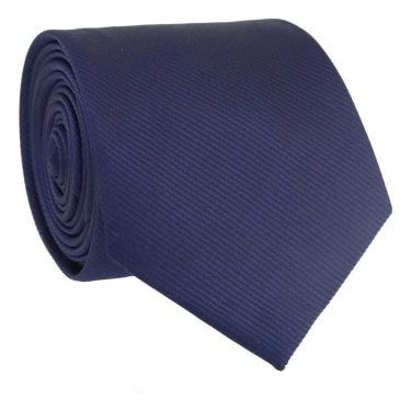Imagem de Gravata Social Masculina Slim Lisa Tons Azul Premium Sem Nó Eventos Casamento Padrinho Trabalho Congresso