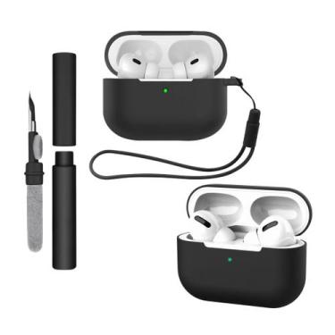 Imagem de Kit Limpador para fones e Capa Protetora de Silicone Nerdcase Compatív
