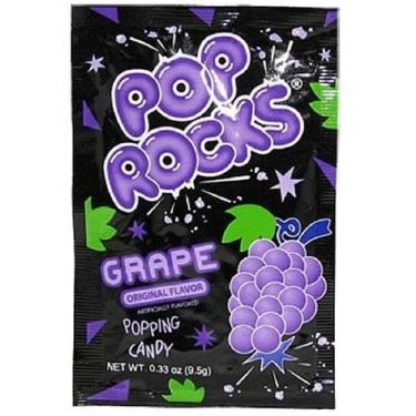 Imagem de Pop Rocks Grape Flavor Popping Candy Bala Sabor Uva - 9.5g